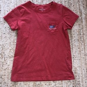 Vineyard Vines Red White and Blue Shirt